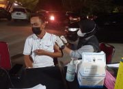 Polres Lhokseumawe Menyasar Warung Kopi Untuk Percepatan Vaksinasi