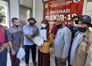 Ketua IKAPTK Bersama Sekda Aceh Besar Tinjau Vaksinasi di SMPN 1 Pulo Aceh