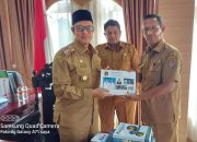 Bupati Gayo Lues Terima Buku Rekam Jejak Kegiatan Strategis APBK 2021