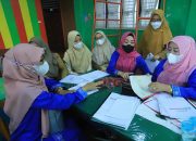 Nurmiati Monitoring Lomba Gammawar Gampong Kota Baro