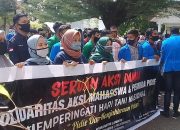 Senin, Mahasiswa Empat Kampus Gelar Aksi Unjuk Rasa di Pidie