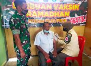 Kodim Pidie Gelar Serbuan Vaksin Ramadhan.