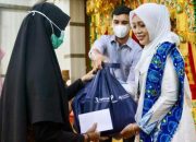 Dyah Erti Serahkan Bansos untuk Korban KDRT dan Pelecehan Seksual