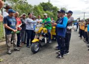 Pemkab Aceh Besar Serahkan Becak Viar Untuk Operasional Pengangkutan Sampah di Kawasan Wisata