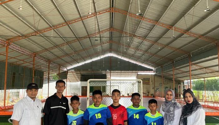 Laga Persahabatan Futsal, SDN Lamklat Libas SDN Lam Ujong