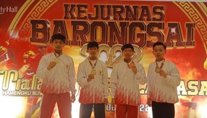 Barongsai Aceh Sabet 4 Medali di Kejurnas 