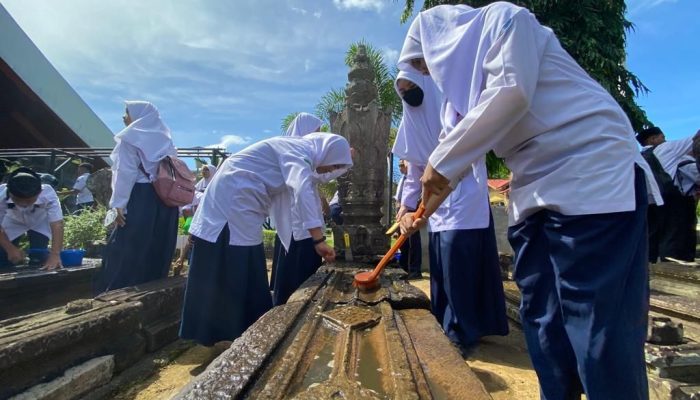Disbudpar Aceh dan Hubdam IM Sosialisasikan Pelestarian Cagar Budaya ke Seratusan Pelajar