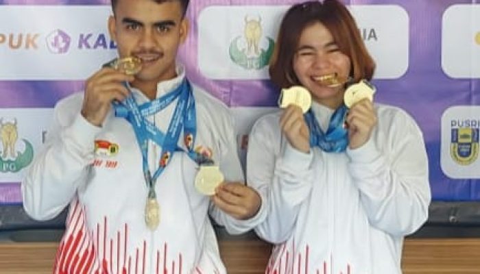 Sementara Angkat Besi Aceh Capai Target 6 Emas Kejurnas