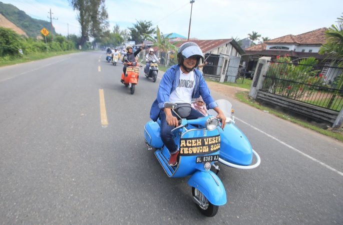 Komunitas Vespa Diharap Jadi Pilar untuk Promosikan Pariwisata dan Budaya Aceh