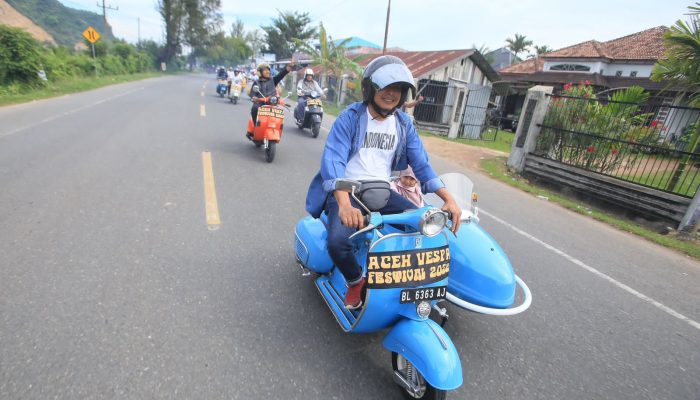 Komunitas Vespa Diharap Jadi Pilar untuk Promosikan Pariwisata dan Budaya Aceh
