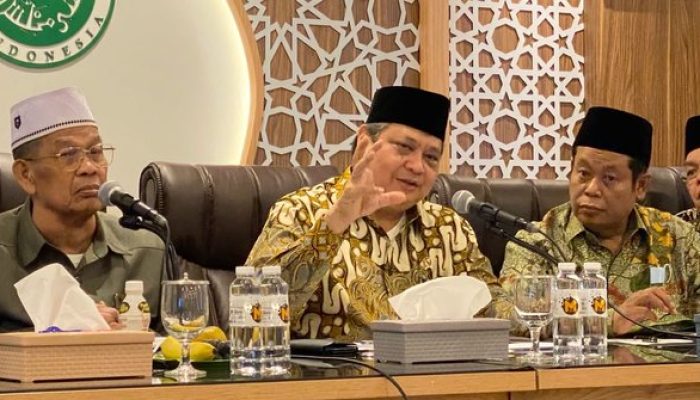 Airlangga dan MUI Bahas Kondisi Ekonomi Terkini