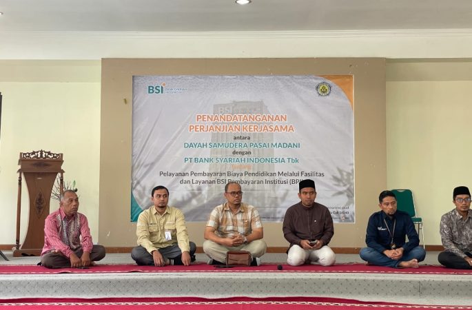 Dayah Samudera Pasai Madani Jalin Kerjasama dengan BSI