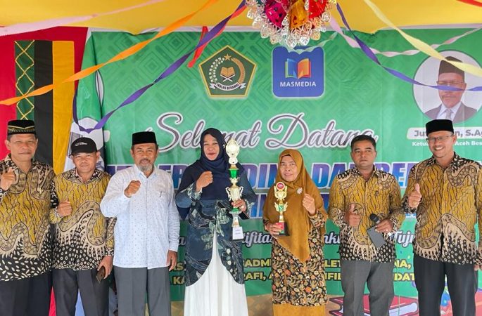 MIN 27 Juara Porseni MI Aceh Besar