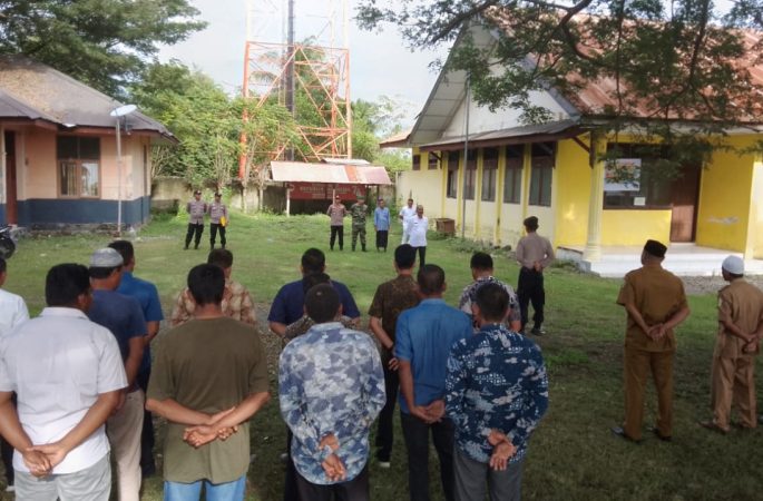 Camat Muara Tiga Gelar Apel Siaga Bencana