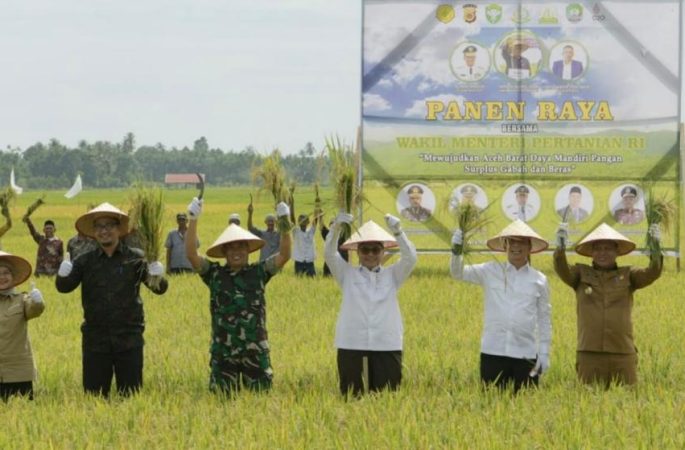 Pj Gubernur Aceh Dampingi Kunker Wakil Menteri Pertanian ke Abdya