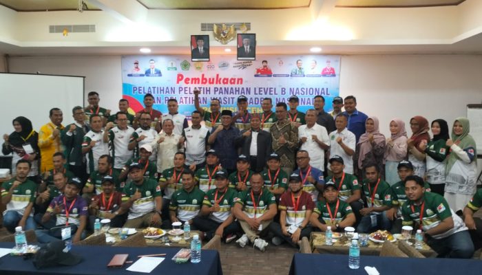 Pemerintah Aceh Respek Perpani Gelar Pelatihan Wasit dan Pelatih Nasional