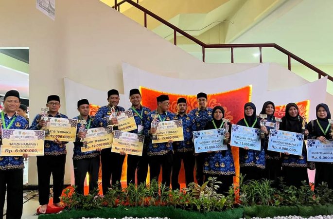 Dua ASN Kemenag Aceh Besar Juara MTQ Nasional Korpri