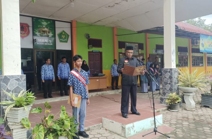 Madrasah dan KUA di Aceh Besar Gelar Peringatan Hari Pahlawan