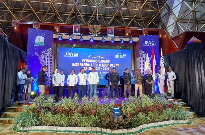 Secara Serentak, Pengurus JMSI Aceh Besar dan Banda Aceh di Lantik