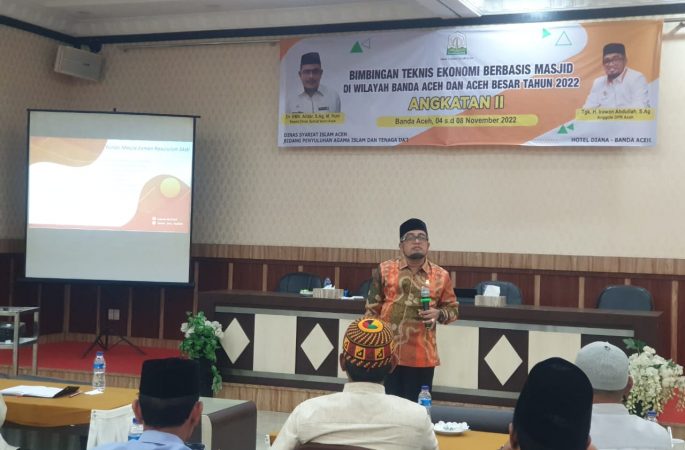 DSI Aceh Gelar Bimtek Ekonomi Berbasis Mesjid