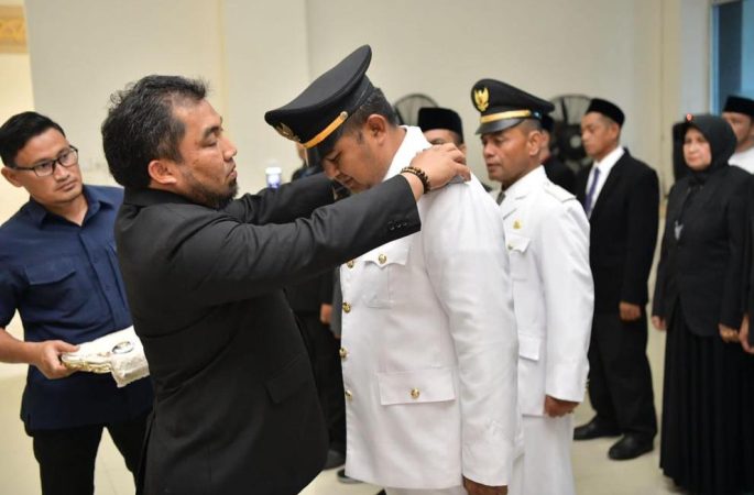 Pj Bupati Mutasi 38 Pejabat Pemkab Abes