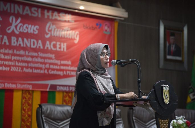 DP3AP2KB Kota Banda Aceh Lakukan Desiminasi Audit Kasus Stunting