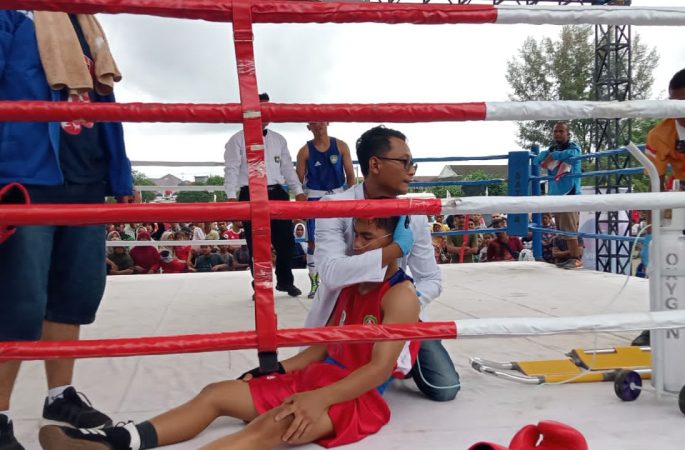 44 Petinju Adu Kuat di PORA XIV Pidie