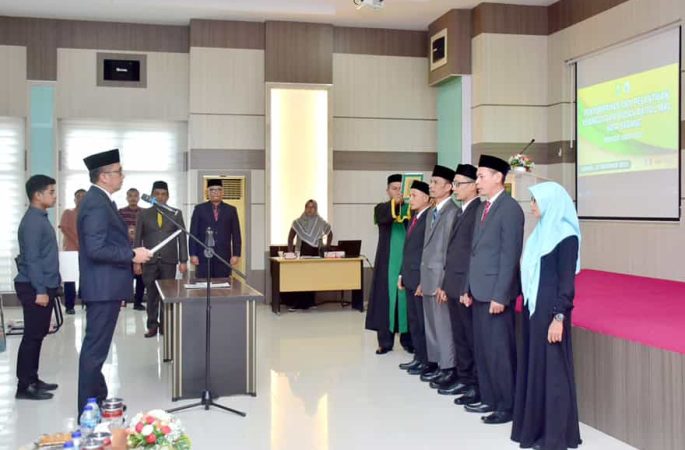 Pj Wali Kota Lantik Anggota Baitul Mal Kota Sabang