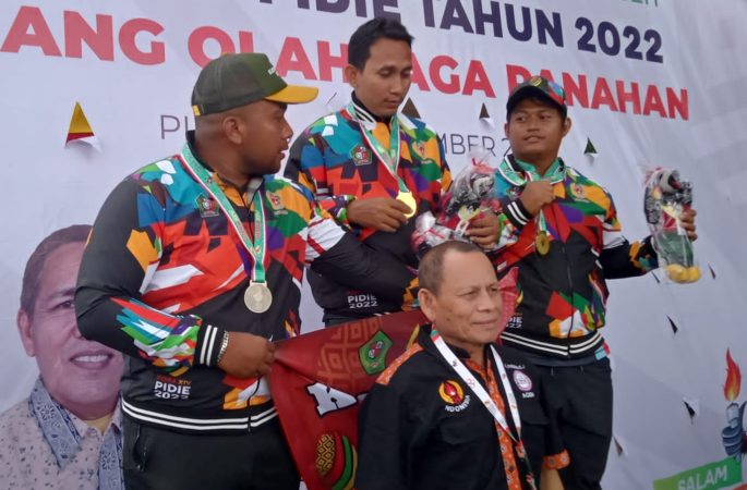 Tambah Tiga Emas, Pidie Makin Kukuh di Panahan PORA XIV