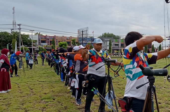 Diperkuat Atlet PON, Panahan Aceh Jaya Target Dua Emas PORA Pidie