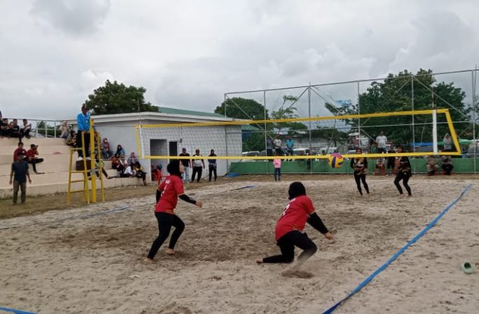 Bireuen Boyong Medali Emas Voli Pantai Putri PORA XIV Pidie