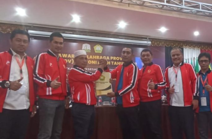 Abu Razak Ketua Umum KONI Aceh 2022-2026, Target Tujuh Besar PON XXI/2024