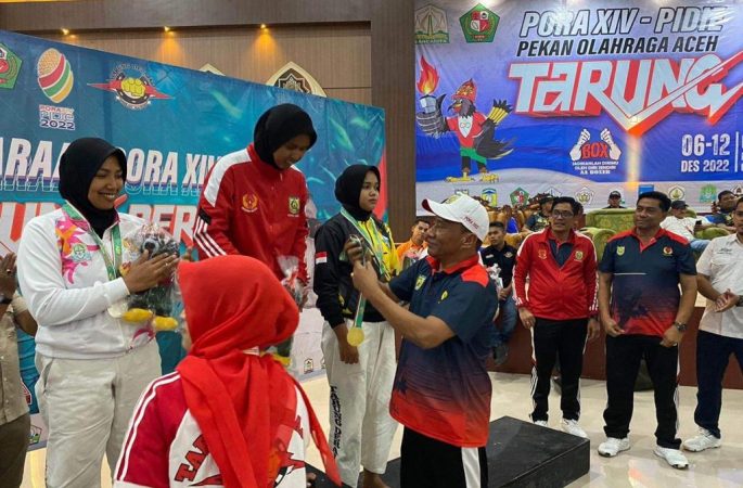 Banda Aceh Tambah Emas dari Tarung Derajat di PORA XIV