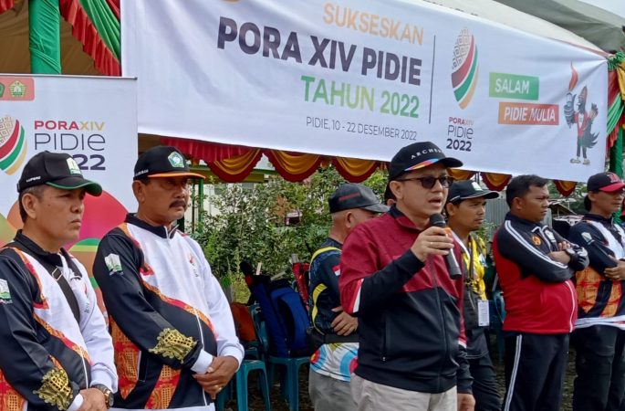 PORA Pidie Ajang Rekrutmen Atlet Panahan Pelatda PON