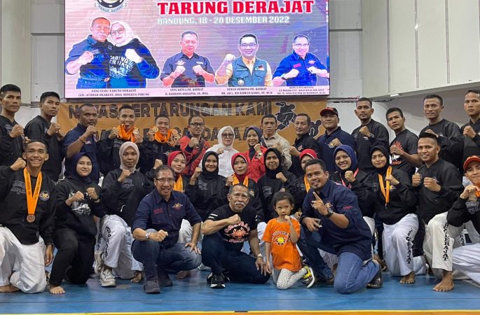 Aceh Rebut Lima Medali Emas Kejurnas Tarung Derajat