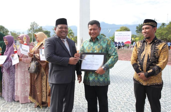 Dinsos Aceh Besar Raih Predikat OPD Terbaik