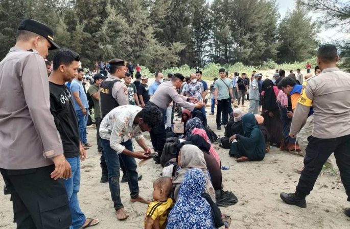 Kapolda Aceh Beberkan Lokasi Imigran Rohingya Terdampar Sejak 2015-2023