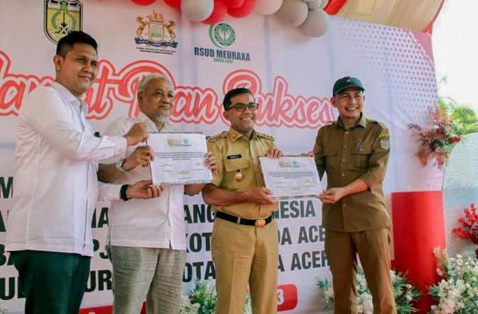 RSUD Meuraxa Resmikan Mesin Generator Oksigen dari KADIN Aceh