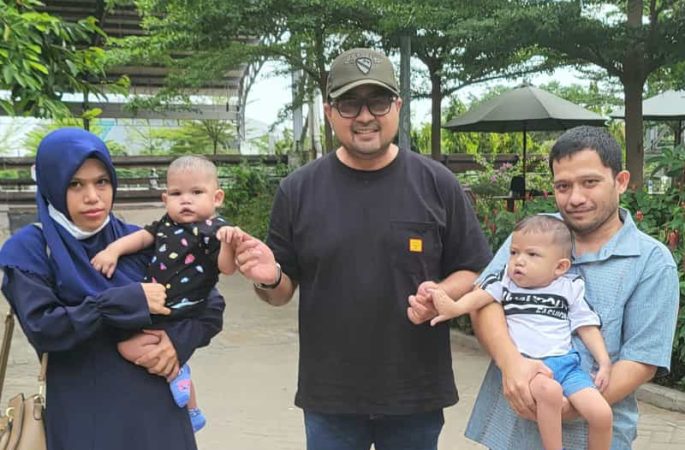 TRH Pulangkan Nafis dan Adiknya dari Jakarta