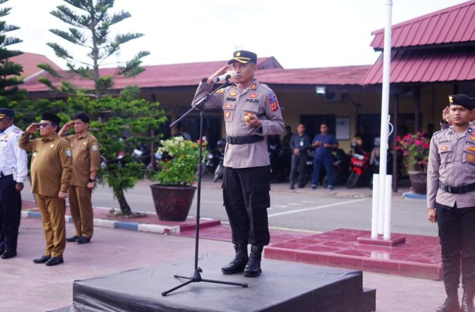 Kapolres Pidie Pimpin Apel Gelar Pasukan Operasi Keselamatan Seulawah 2023