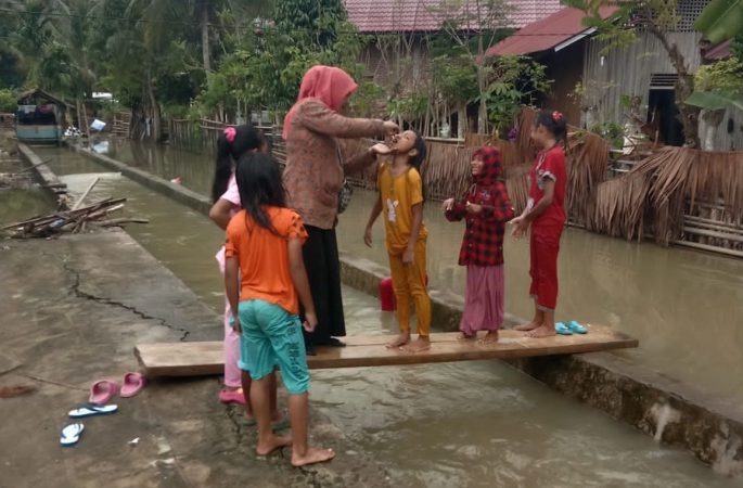 Sub-PIN Polio Pidie Capai 96 Persen