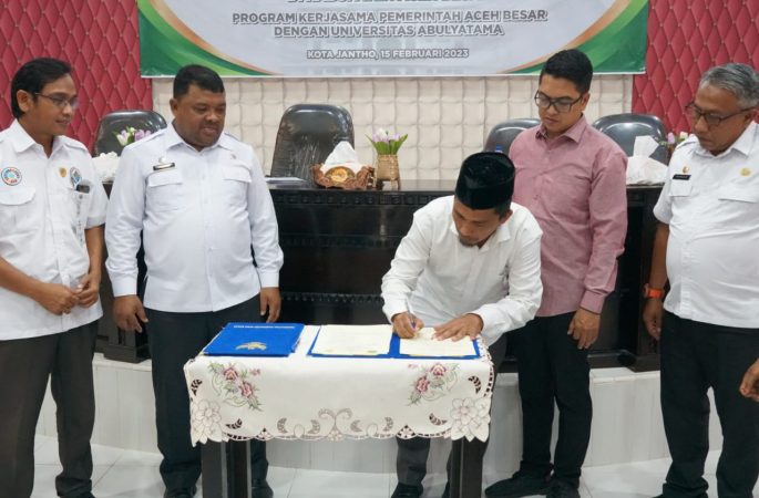 Aceh Besar Jalin Kerjasama Pengembangan TTG Dengan Universitas Abulyatama