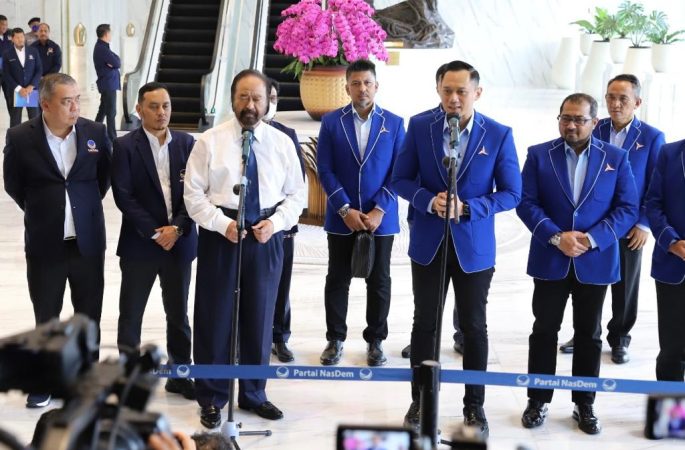 Besok Ketum Demokrat AHY akan Terima Kunjungan Surya Paloh