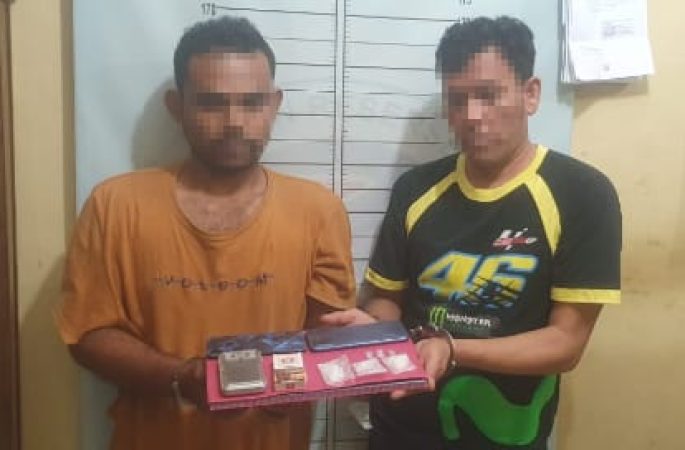 Polres Pidie Tangkap Dua Pengedar Sabu