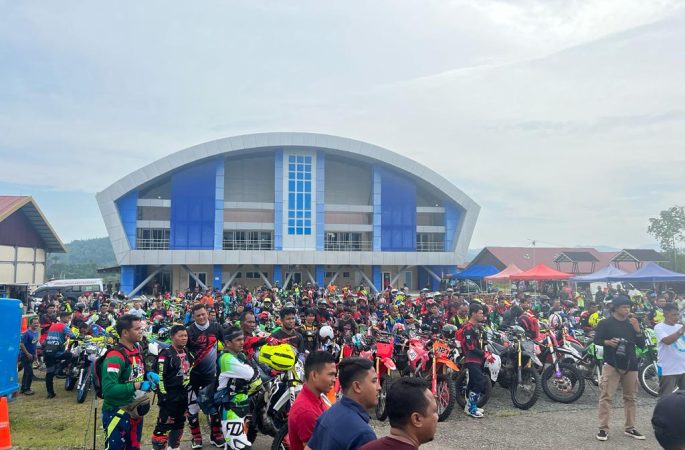 Ratusan Rider Trail Adventure RATA 4 Padati JSC Kota Jantho
