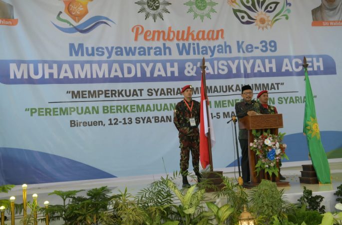 Pemerintah Aceh Apresiasi Partisipasi Muhammadiyah dalam Pembangunan Daerah