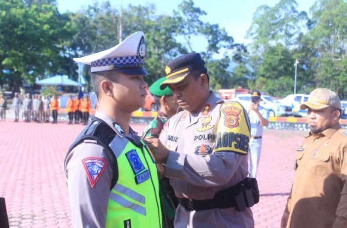 Polres Aceh Besar Gelar Apel Pasukan Operasi Ketupat Seulawah 2023