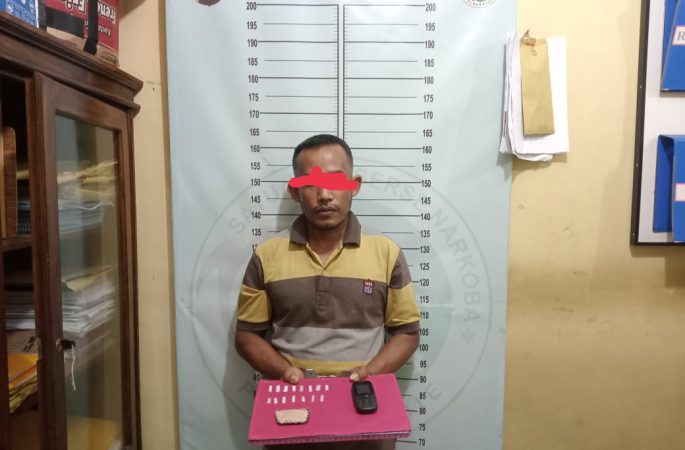 Lagi, Personel Satuan Reserse Narkoba Polres Pidie Tangkap Pengedar Sabu