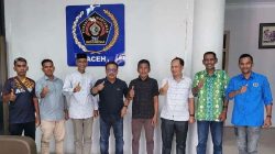 Sekda Simeulue Silaturahmi ke PWI Aceh