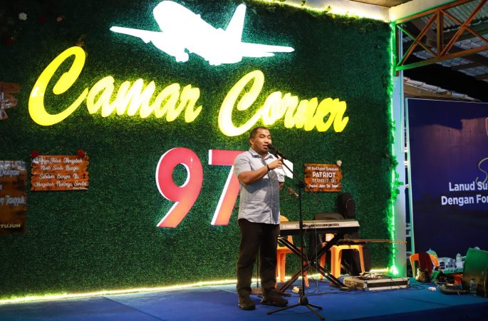 Pj Bupati Aceh Besar Hadiri Malam Resepsi HUT ke-77 TNI AU di Lanud SIM